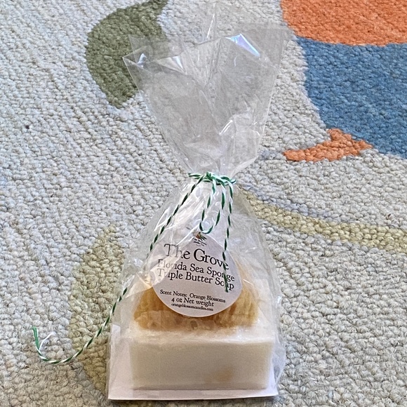 Orange Blossom Candle Co. I Florida Sea Sponge Triple Butter Soap I The Grove - Picture 9 of 13